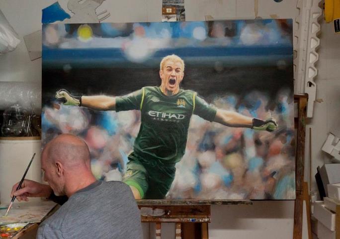 Joe Hart almost finished